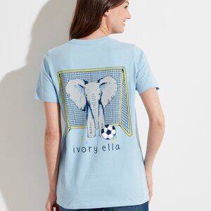 Organic cotton Ivory Ella soccer‎ T-shirt Size XS